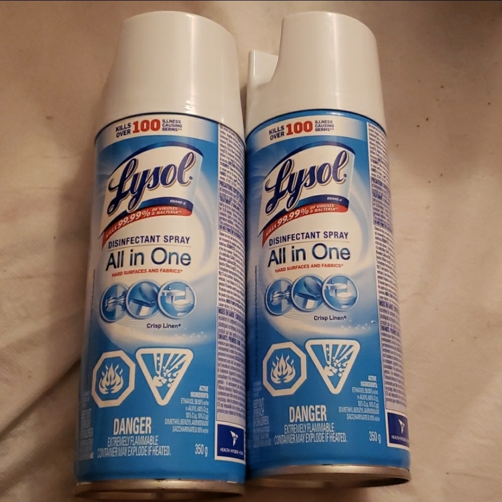 All in One Crisp Linen Scent Spray 13 oz.  Set of 2